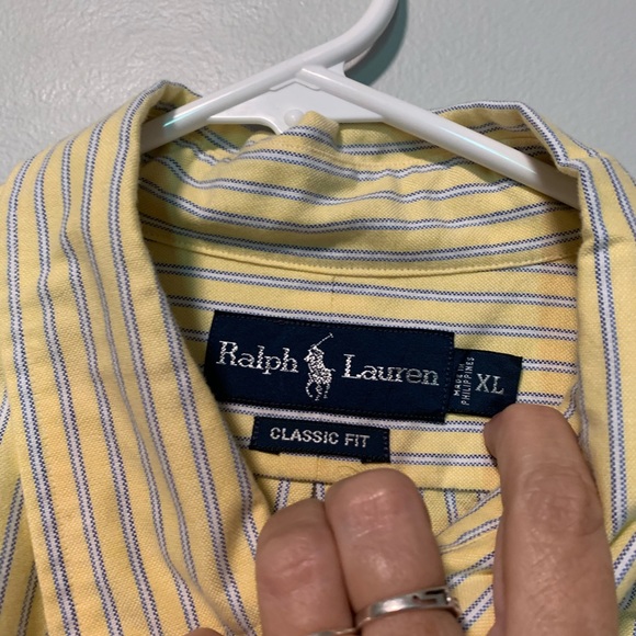 Ralph LaurenClassic Fit Button Down Shirt Sz XL - Picture 4 of 4